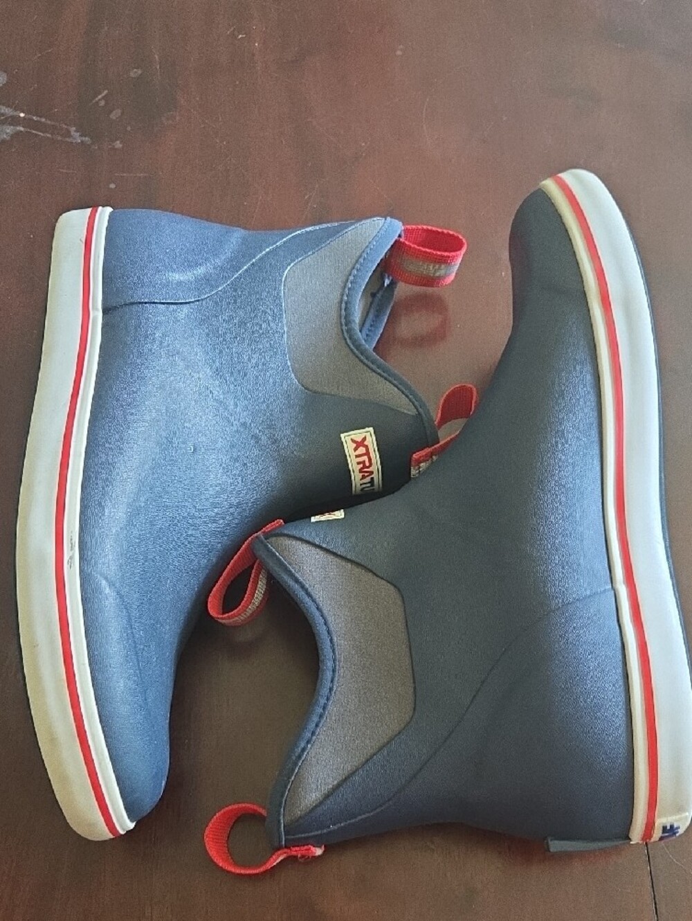 XTRATUF Men's Ankle Deck Boot. Size 9. - Picture 8 of 10